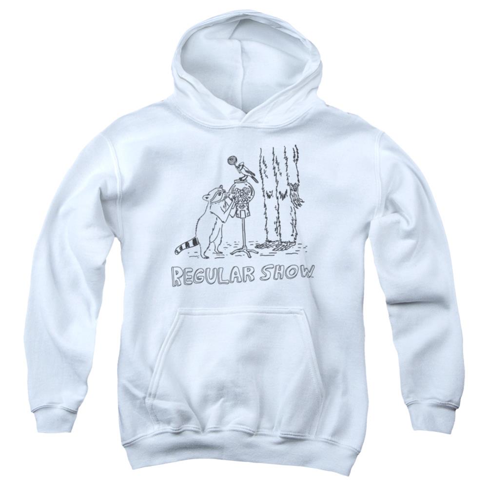 The Regular Show Tattoo Art Youth Cotton Poly Pull-Over Hoodie