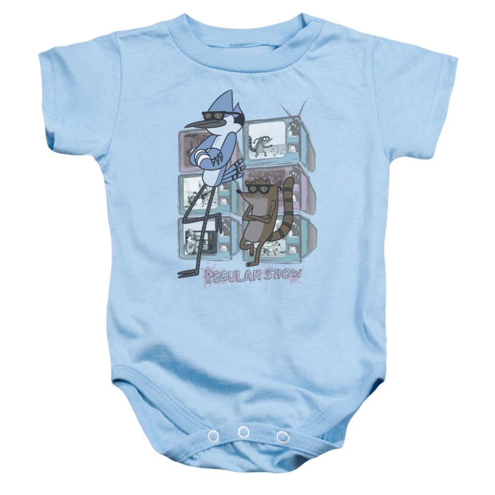 The Regular Show Tv Too Cool Infant's Cotton SS Snapsuit