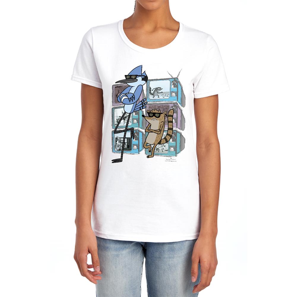 The Regular Show Tv Too Cool Women's 18/1 Cotton Short-Sleeve T-Shirt