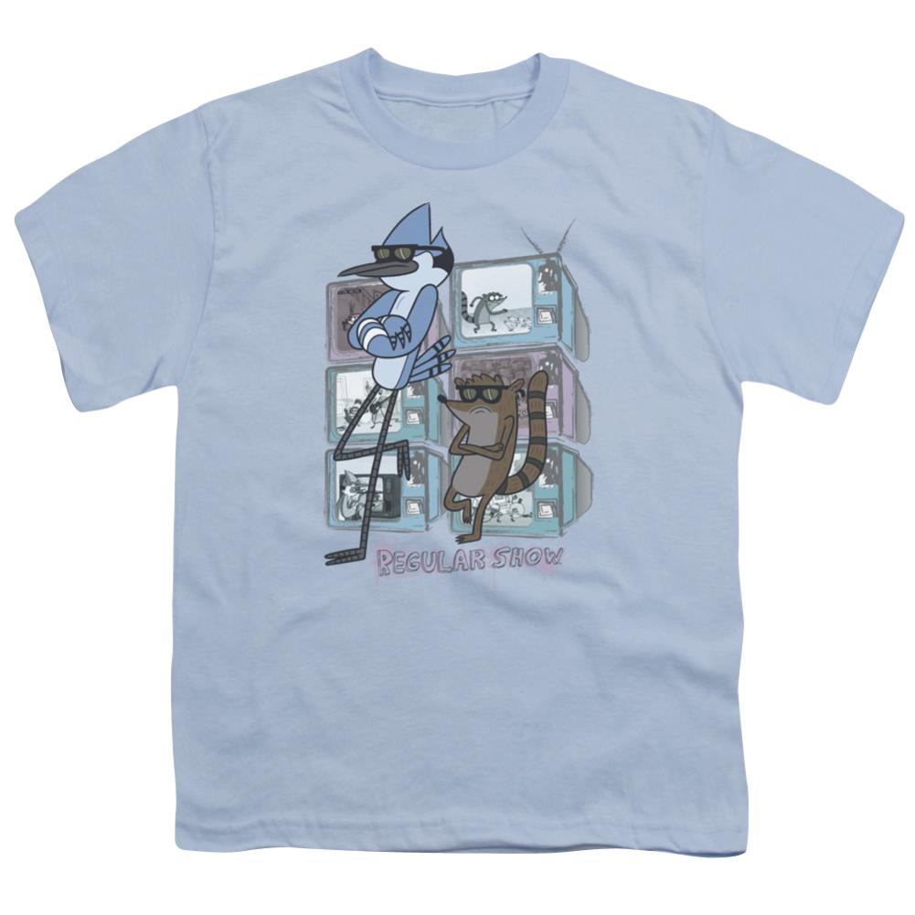 The Regular Show Tv Too Cool Youth 18/1 100% Cotton Short-Sleeve T-Shirt
