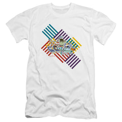 The Regular Show We Gonna Party Men's Ultra-Soft 30/1 Cotton Slim Short-Sleeve T-Shirt