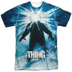 The Thing Poster Men's Regular Fit Polyester Short-Sleeve T-Shirt