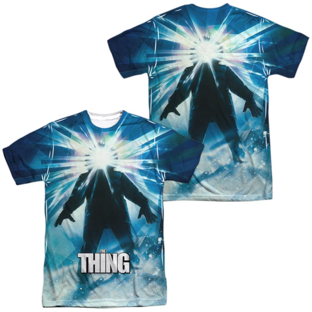 The Thing Poster Men's Regular Fit Polyester Short-Sleeve T-Shirt