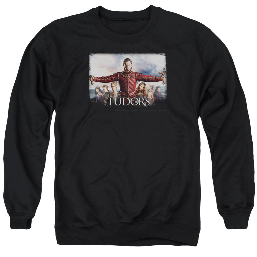 The Tudors The Final Seduction Men's Crewneck 50 50 Poly Long-Sleeve T-Shirt