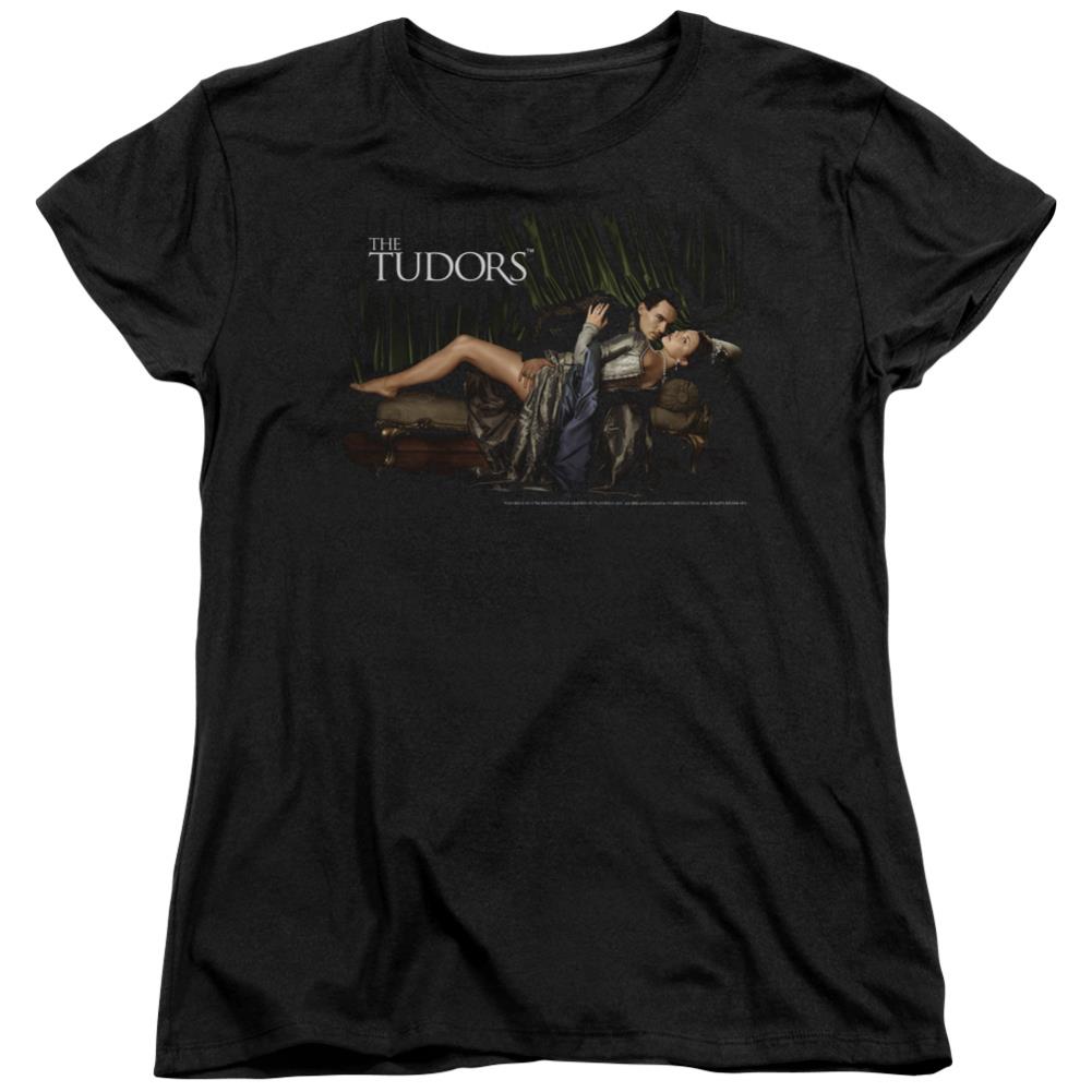 The Tudors The King And His Queen Women's 18/1 Cotton Short-Sleeve T-Shirt