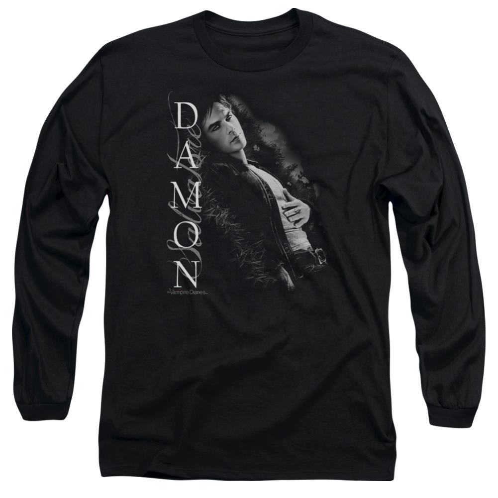 The Vampire Diaries Besides Me Men's 18/1 Cotton Long-Sleeve T-Shirt