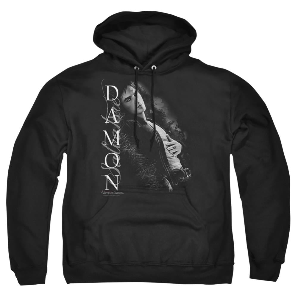 The Vampire Diaries Besides Me Men's Pull-Over 75 25 Poly Hoodie