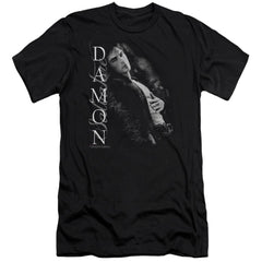 The Vampire Diaries Besides Me Men's Ultra-Soft 30/1 Cotton Slim Short-Sleeve T-Shirt
