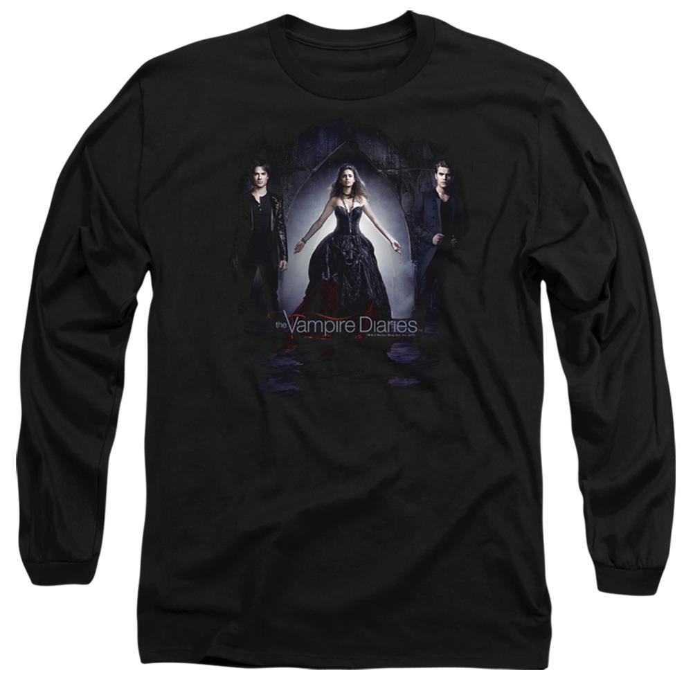 The Vampire Diaries Bring It On Men's 18/1 Cotton Long-Sleeve T-Shirt