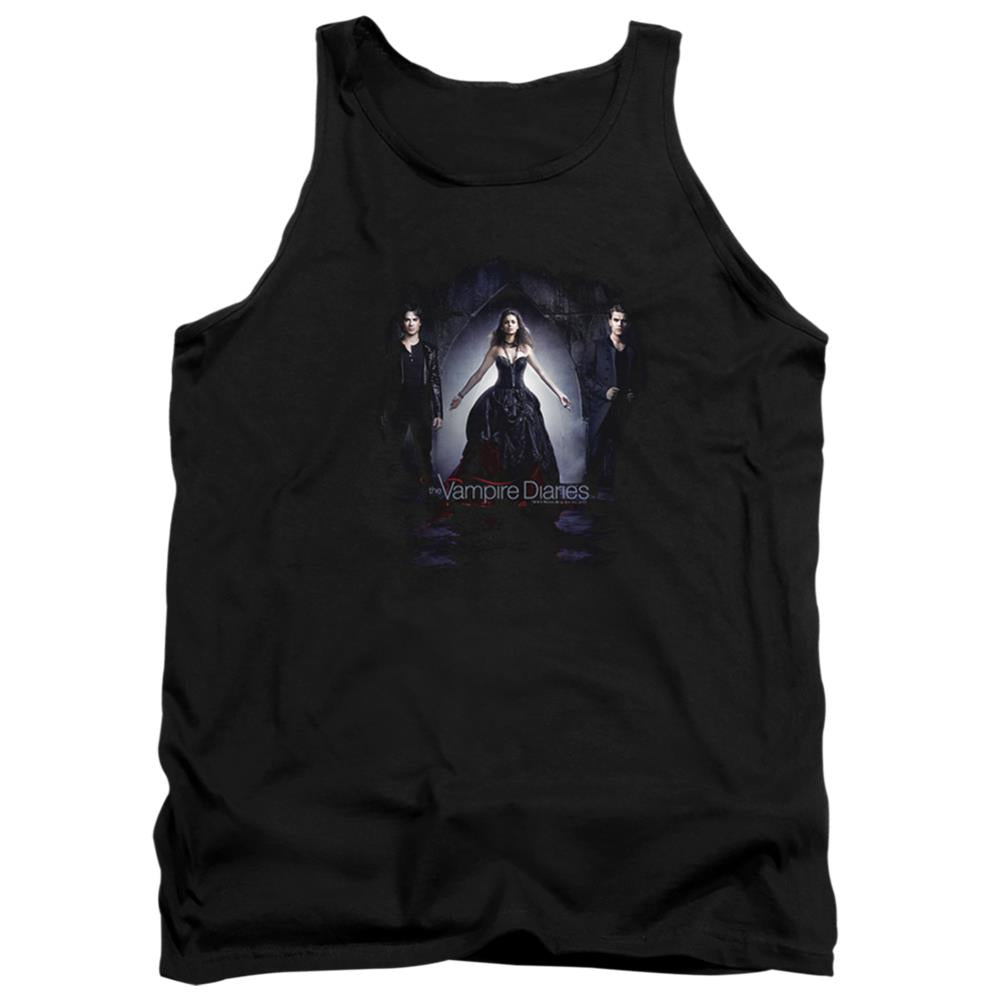 The Vampire Diaries Bring It On Men's 18/1 Cotton Tank Top
