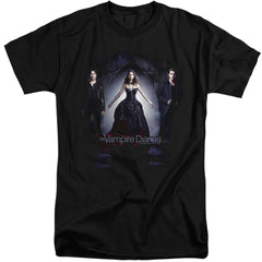 The Vampire Diaries Bring It On Men's 18/1 Tall Cotton Short-Sleeve T-Shirt