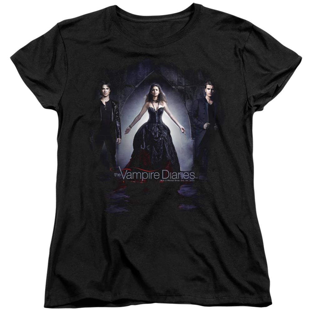 The Vampire Diaries Bring It On Women's 18/1 Cotton Short-Sleeve T-Shirt