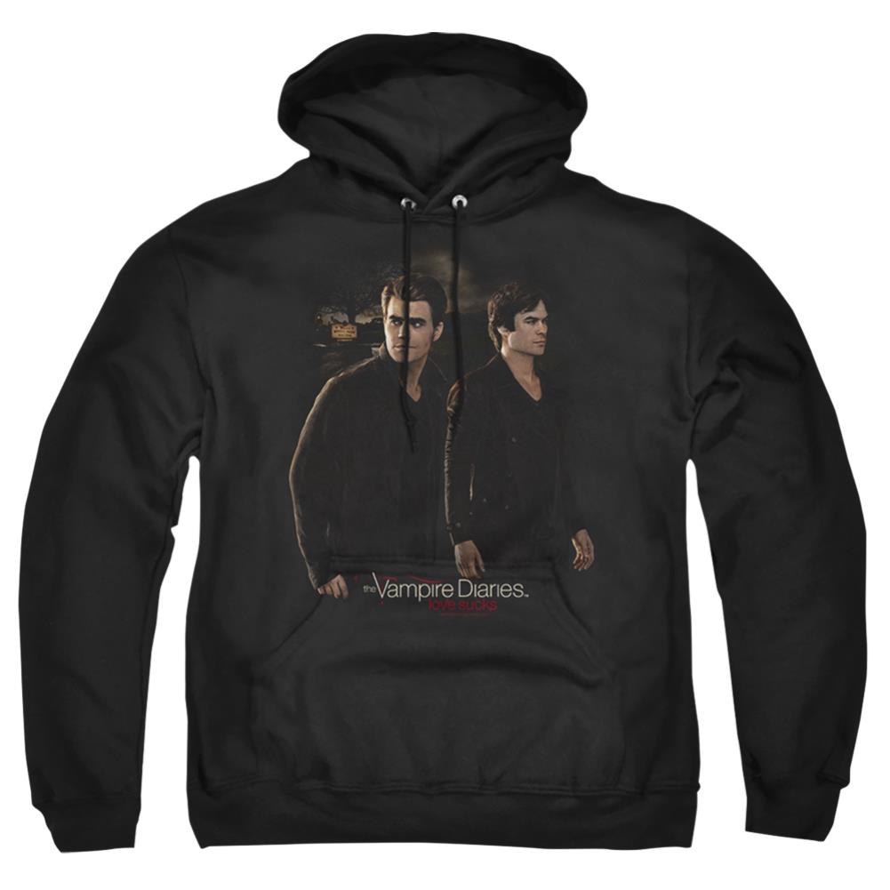 The Vampire Diaries Brothers Men's Pull-Over 75 25 Poly Hoodie