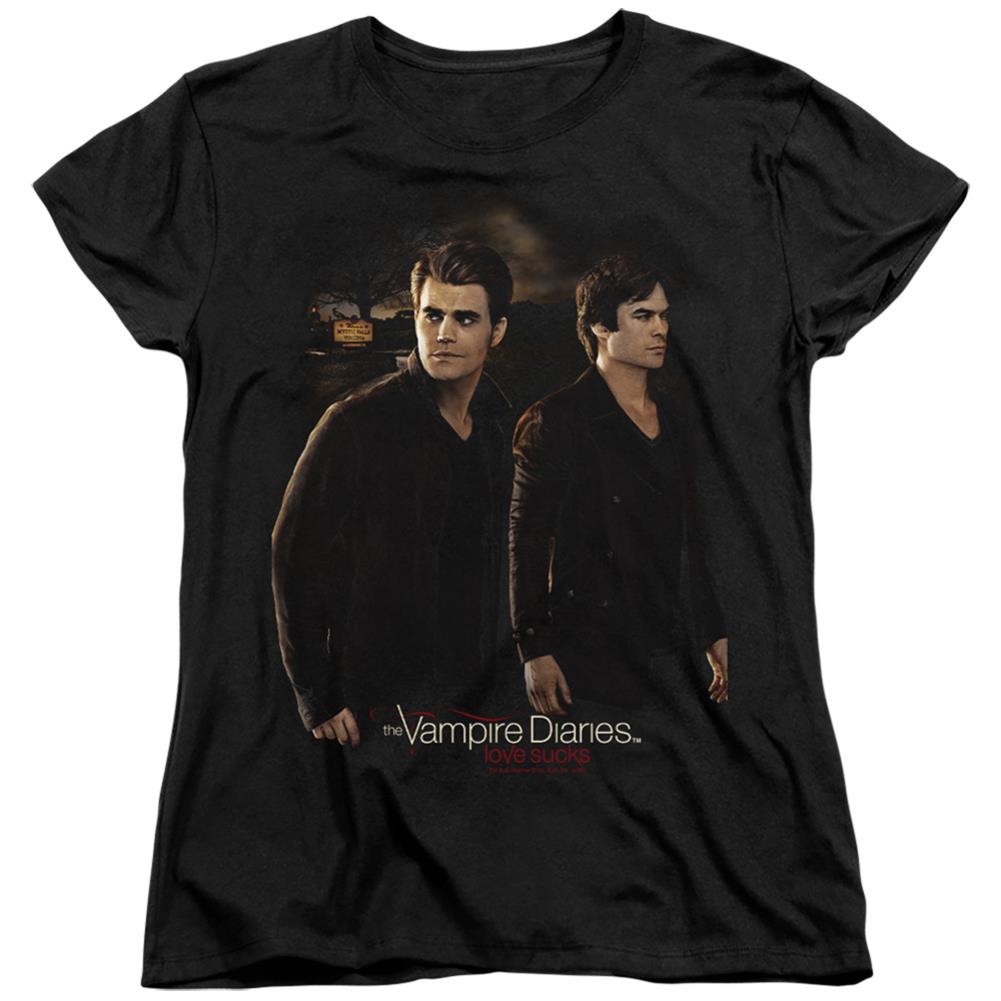 The Vampire Diaries Brothers Women's 18/1 Cotton Short-Sleeve T-Shirt