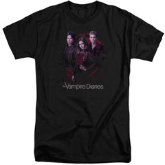 The Vampire Diaries Company Of Three Men's 18/1 Tall Cotton Short-Sleeve T-Shirt