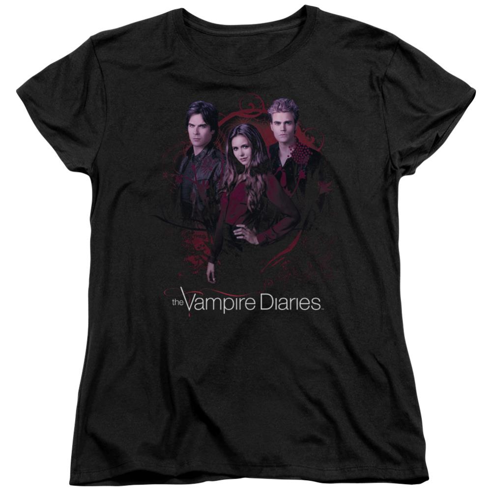The Vampire Diaries Company Of Three Women's 18/1 Cotton Short-Sleeve T-Shirt