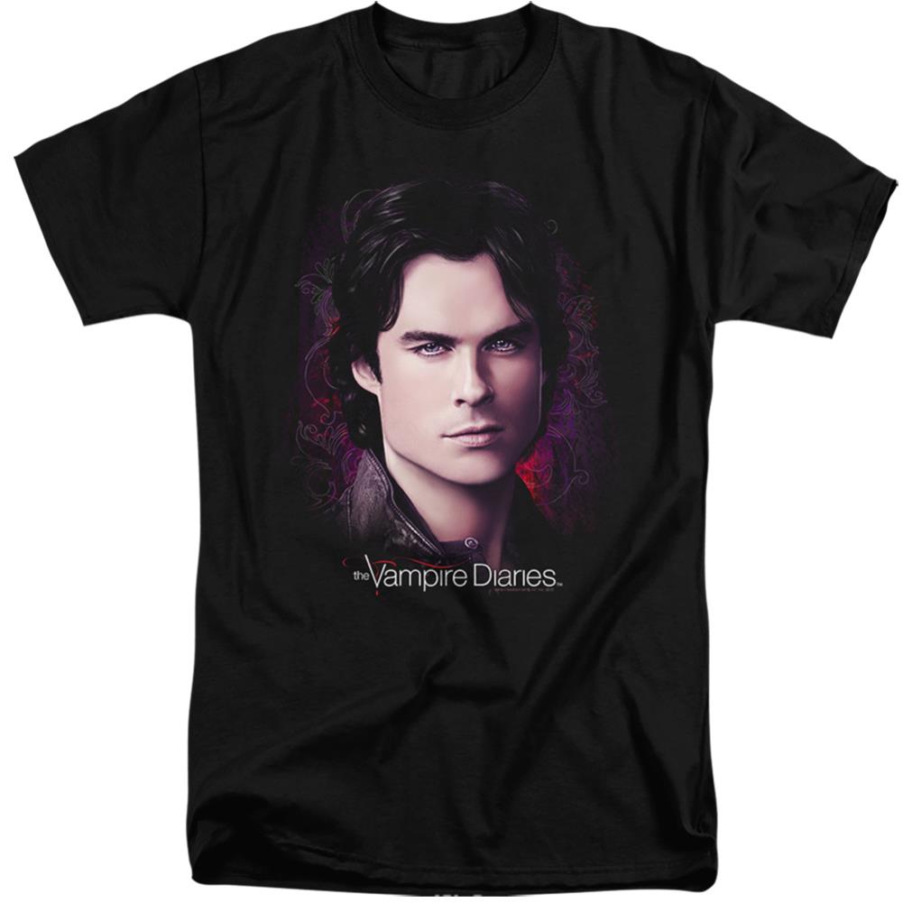 The Vampire Diaries Compelling Men's 18/1 Tall Cotton Short-Sleeve T-Shirt