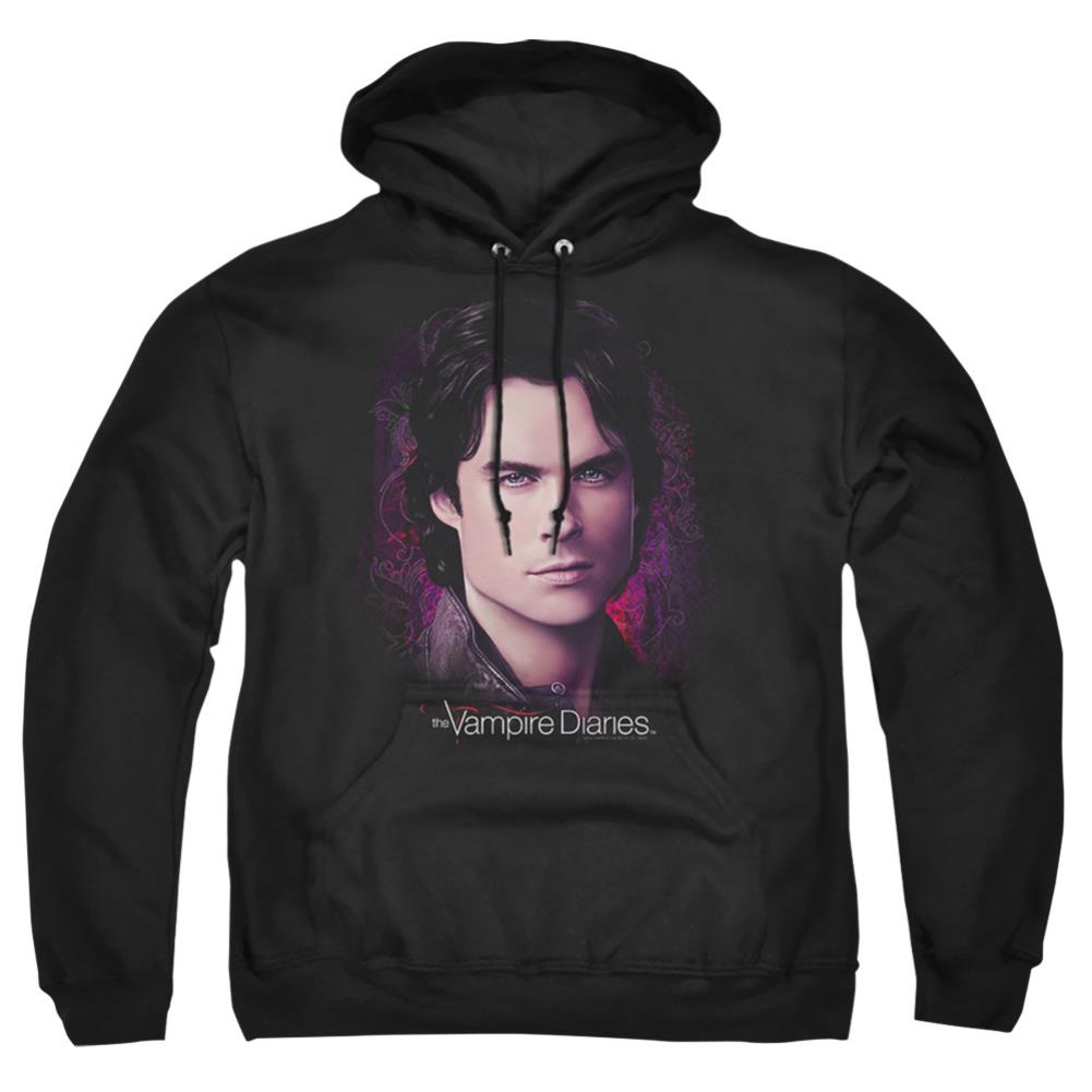 The Vampire Diaries Compelling Men's Pull-Over 75 25 Poly Hoodie
