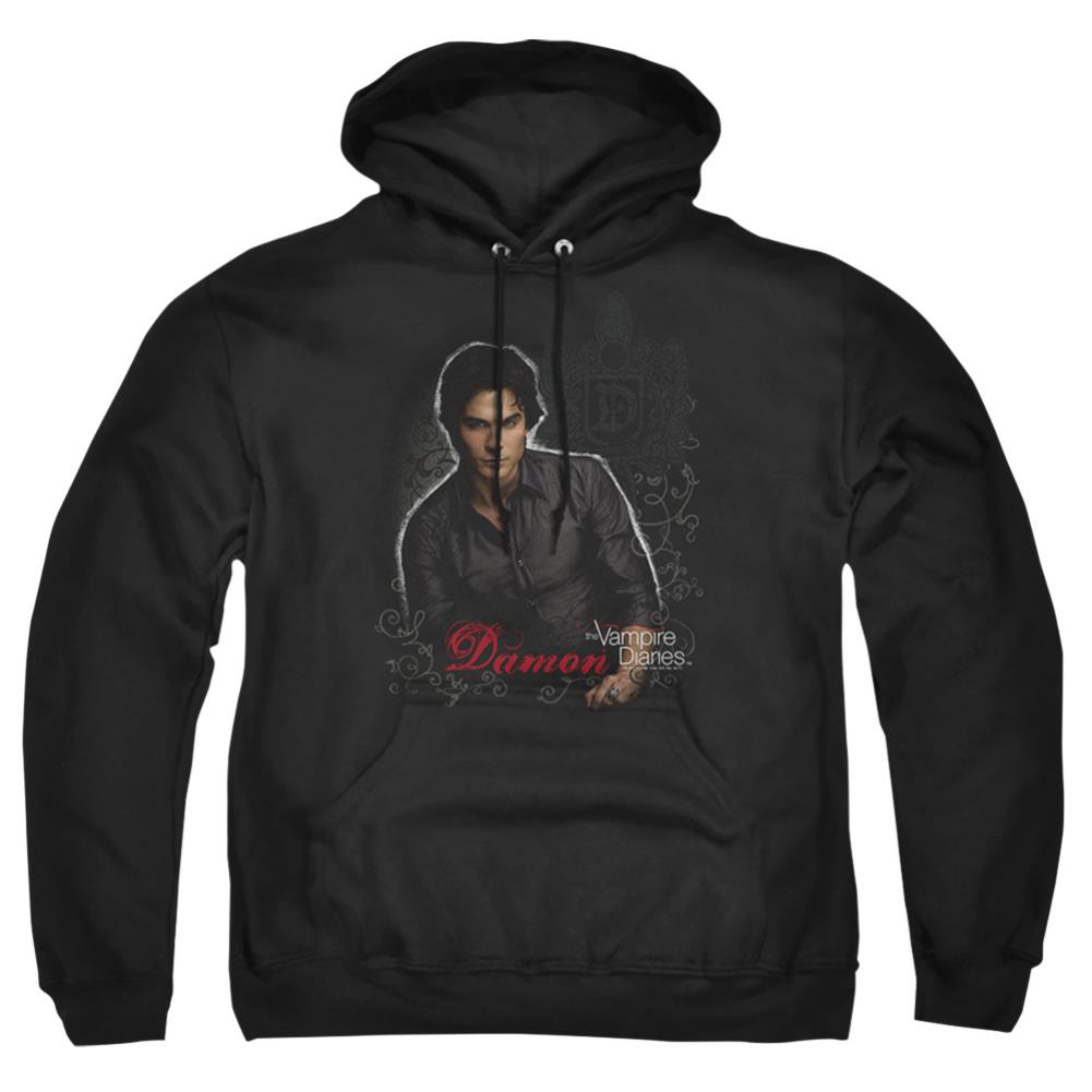 The Vampire Diaries Damon Men's Pull-Over 75 25 Poly Hoodie