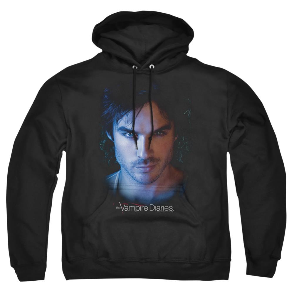 The Vampire Diaries Damon Men's Pull-Over 75 25 Poly Hoodie