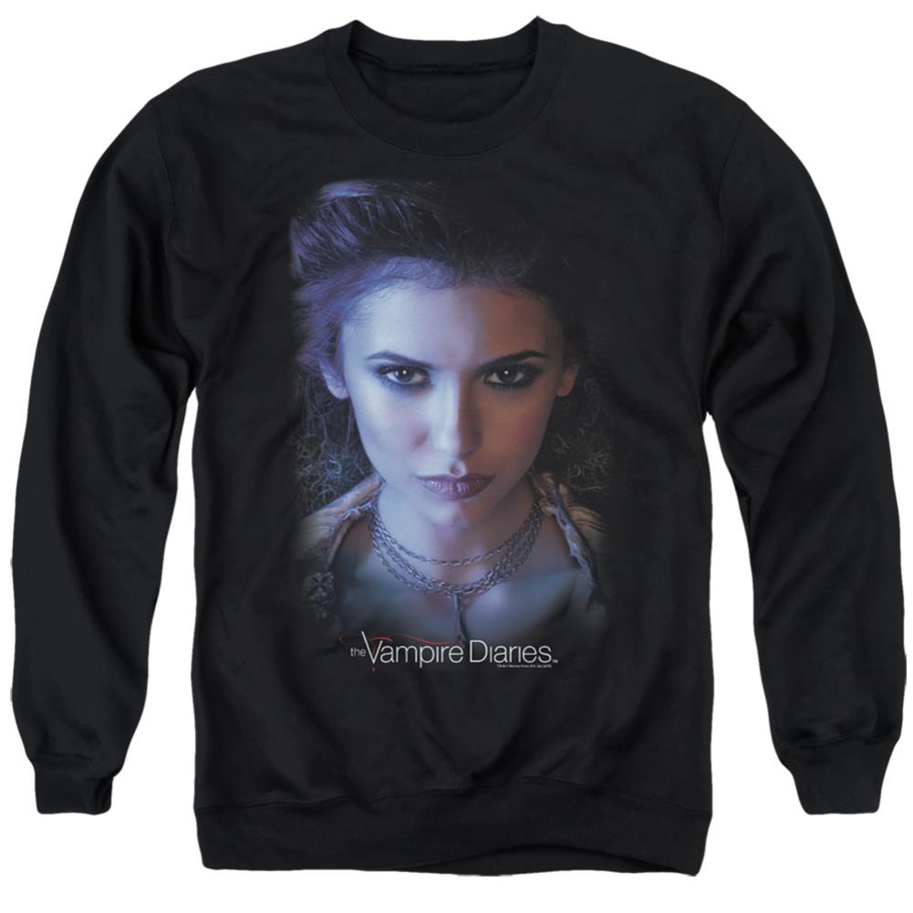 The Vampire Diaries Elena Men's Crewneck 50 50 Poly Long-Sleeve T-Shirt