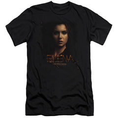 The Vampire Diaries Elena Men's Ultra-Soft 30/1 Cotton Slim Short-Sleeve T-Shirt