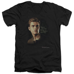 The Vampire Diaries Forever Men's 30/1 Cotton Slim V-Neck T-Shirt