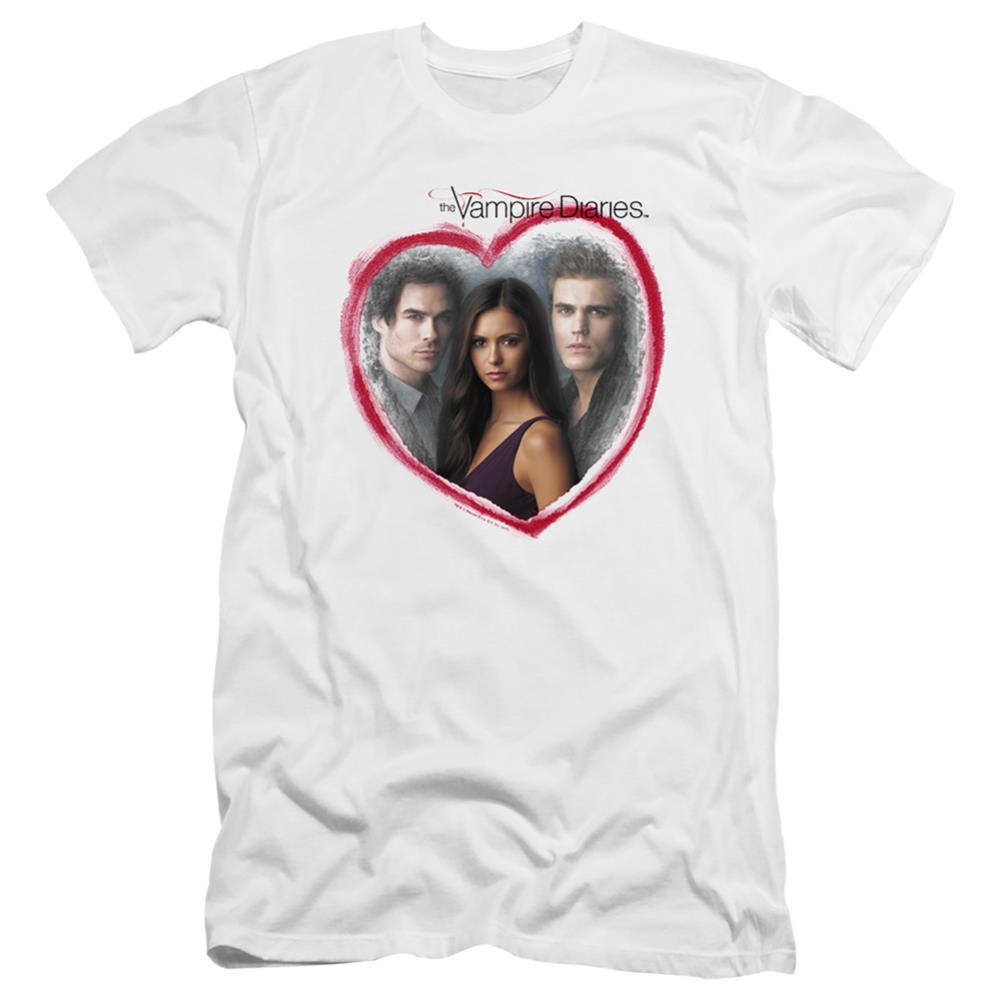 The Vampire Diaries Girls Choice Men's Ultra-Soft 30/1 Cotton Slim Short-Sleeve T-Shirt