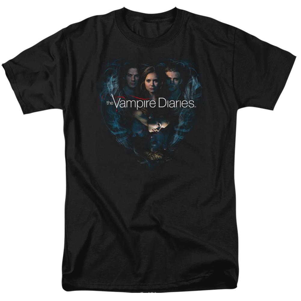 The Vampire Diaries Hearts Desire Men's 18/1 Cotton Short-Sleeve T-Shirt