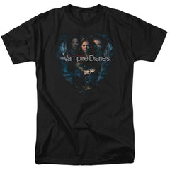 The Vampire Diaries Hearts Desire Men's 18/1 Cotton Short-Sleeve T-Shirt