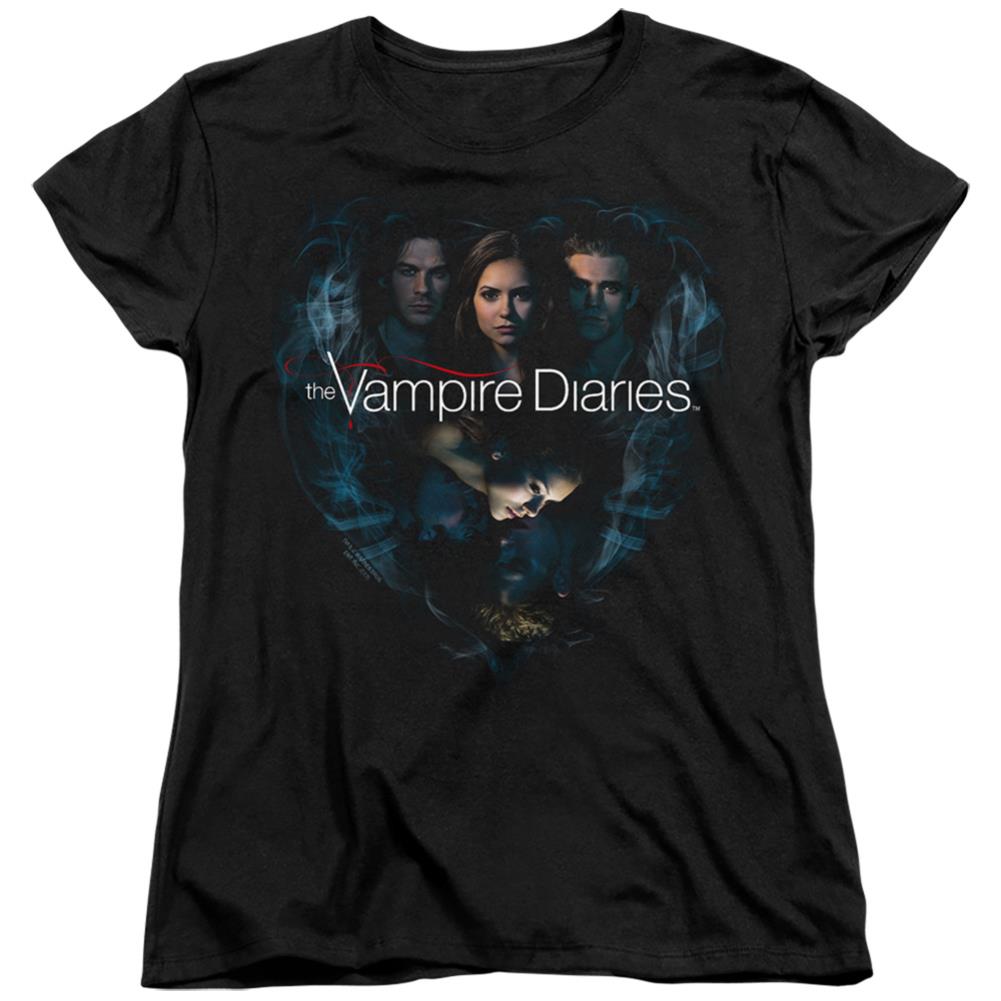 The Vampire Diaries Hearts Desire Women's 18/1 Cotton Short-Sleeve T-Shirt