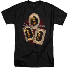 The Vampire Diaries Holy Cards Men's 18/1 Tall Cotton Short-Sleeve T-Shirt