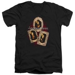 The Vampire Diaries Holy Cards Men's 30/1 Cotton Slim V-Neck T-Shirt