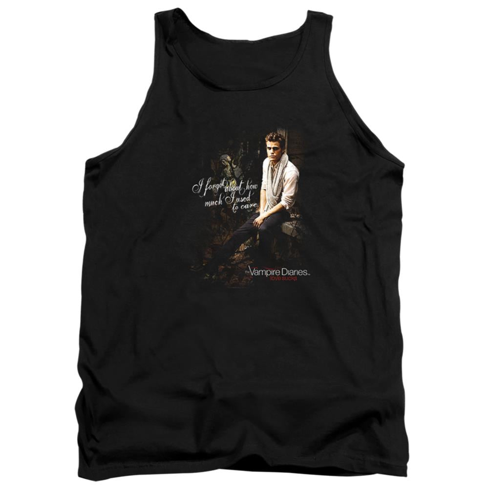 The Vampire Diaries I Used To Care Men's 18/1 Cotton Tank Top