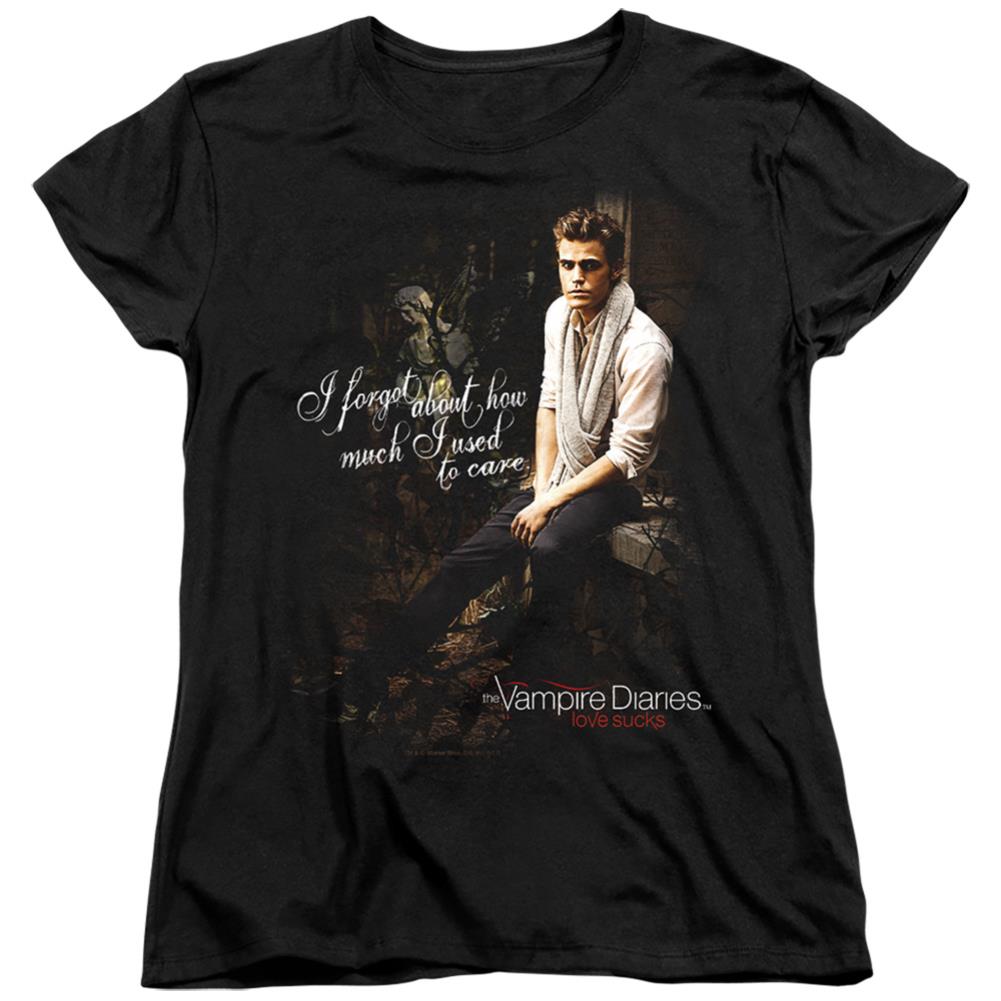 The Vampire Diaries I Used To Care Women's 18/1 Cotton Short-Sleeve T-Shirt