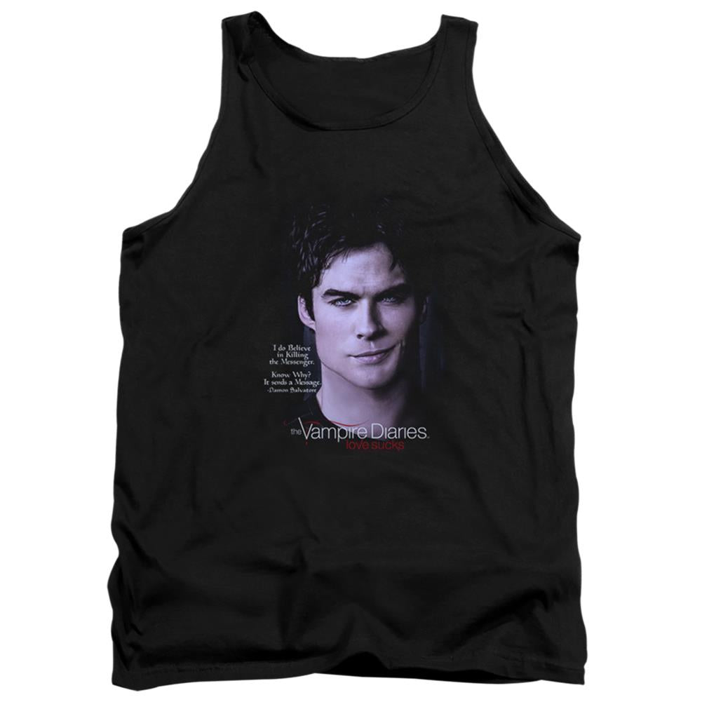 The Vampire Diaries Messanger Men's 18/1 Cotton Tank Top