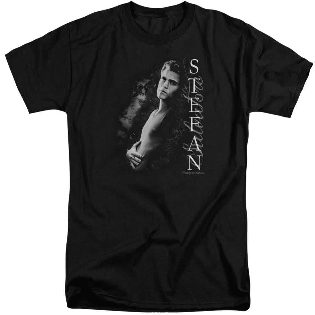 The Vampire Diaries Next To Me Men's 18/1 Tall Cotton Short-Sleeve T-Shirt