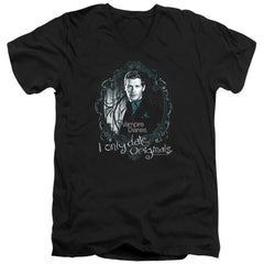 The Vampire Diaries Originals Men's 30/1 Cotton Slim V-Neck T-Shirt