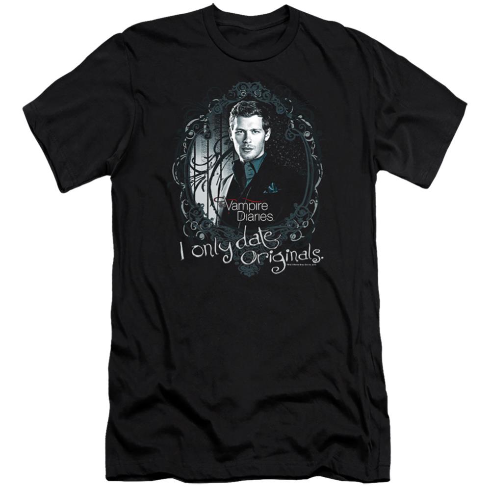 The Vampire Diaries Originals Men's Ultra-Soft 30/1 Cotton Slim Short-Sleeve T-Shirt