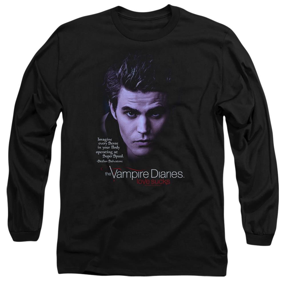 The Vampire Diaries Sense Your Body Men's 18/1 Cotton Long-Sleeve T-Shirt