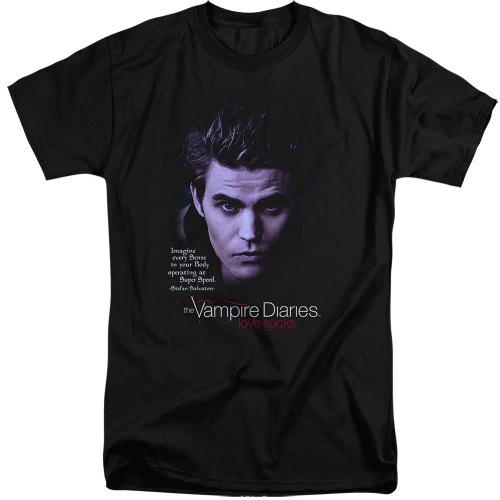 The Vampire Diaries Sense Your Body Men's 18/1 Tall Cotton Short-Sleeve T-Shirt