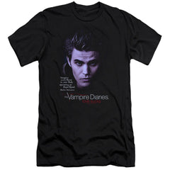 The Vampire Diaries Sense Your Body Men's Ultra-Soft 30/1 Cotton Slim Short-Sleeve T-Shirt