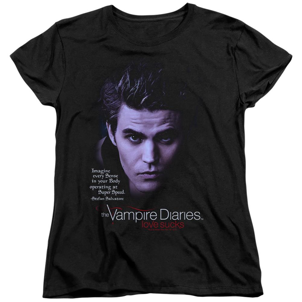The Vampire Diaries Sense Your Body Women's 18/1 Cotton Short-Sleeve T-Shirt