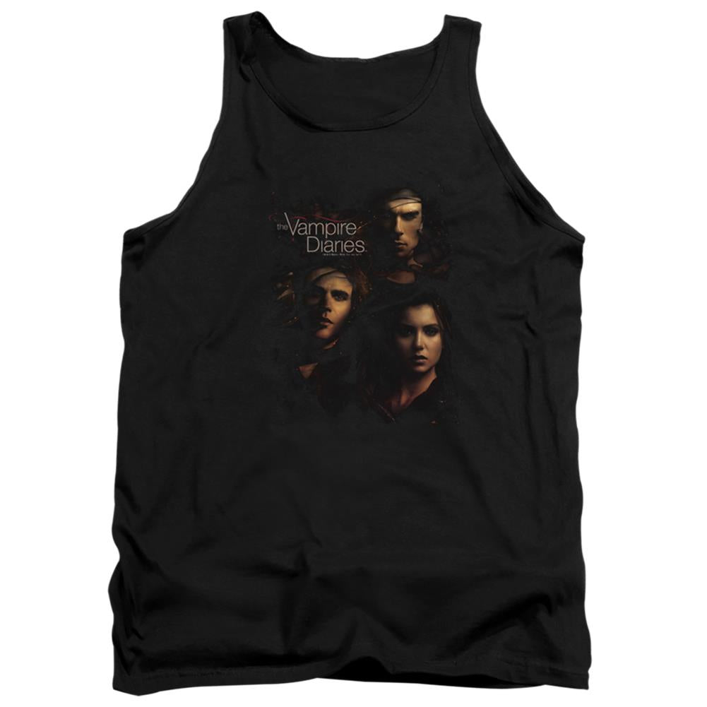 The Vampire Diaries Smokey Veil Men's 18/1 Cotton Tank Top