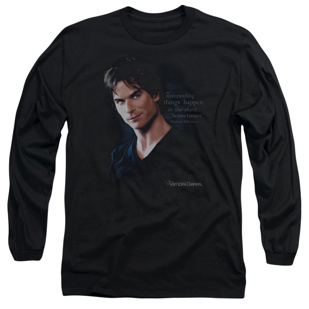 The Vampire Diaries Sometimes Men's 18/1 Cotton Long-Sleeve T-Shirt