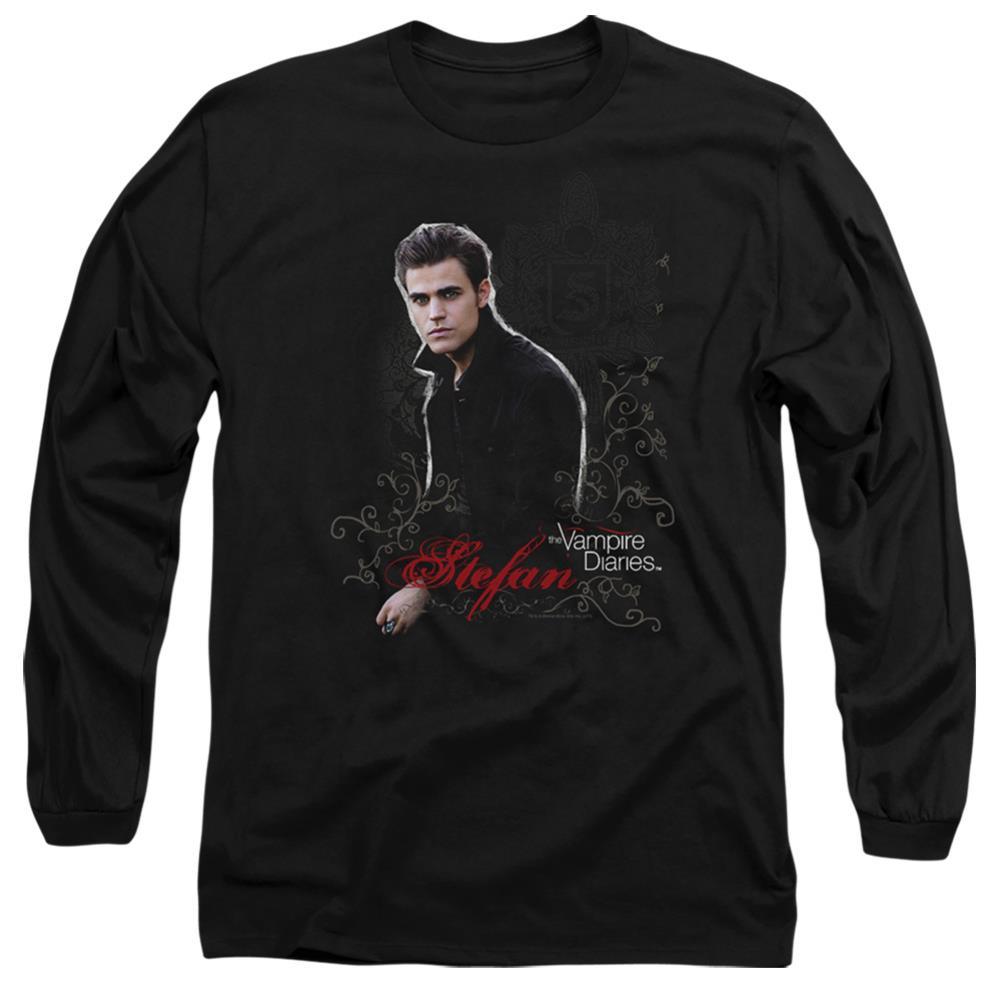 The Vampire Diaries Stefan Men's 18/1 Cotton Long-Sleeve T-Shirt