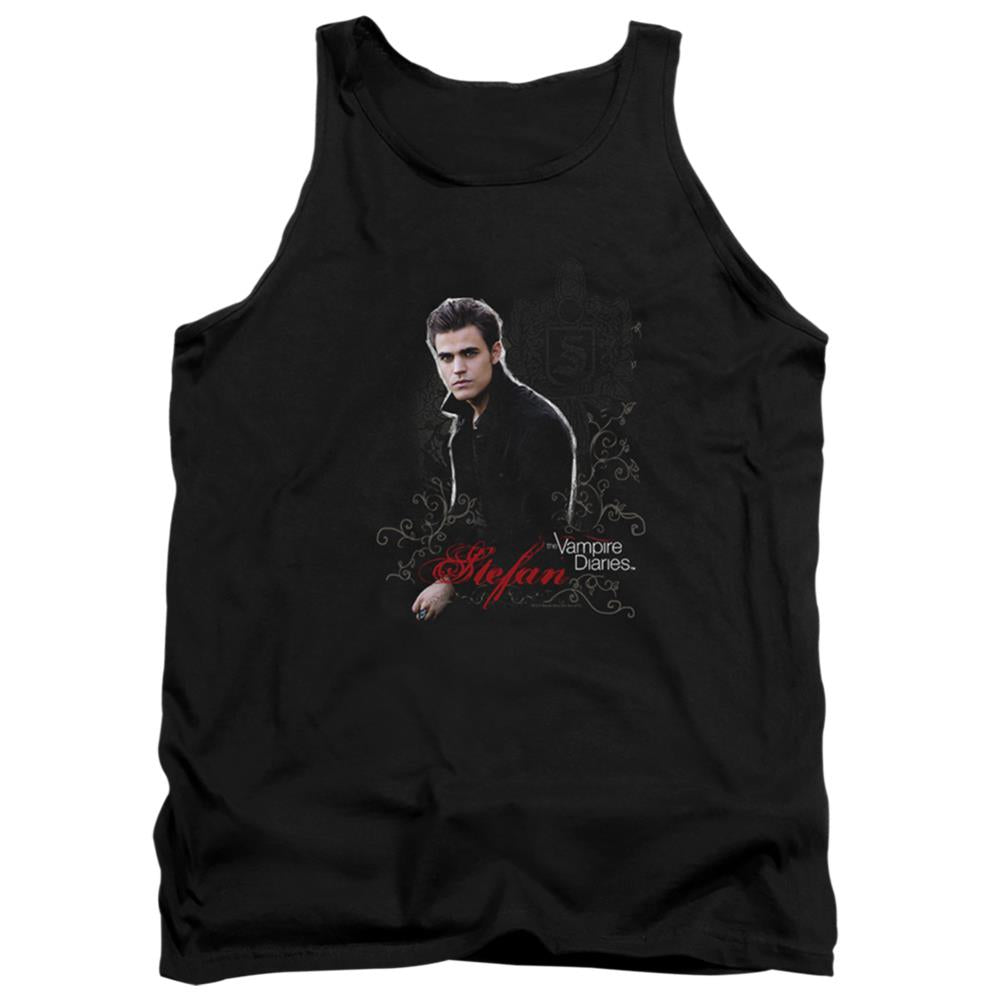 The Vampire Diaries Stefan Men's 18/1 Cotton Tank Top