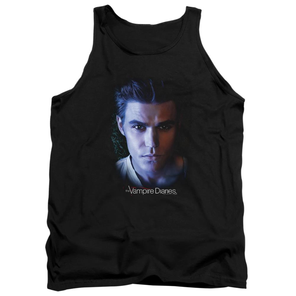The Vampire Diaries Stefan Men's 18/1 Cotton Tank Top