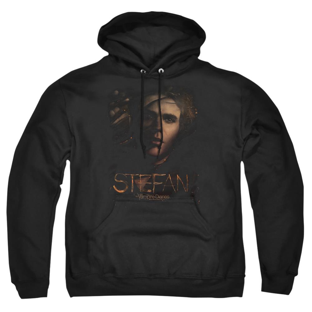 The Vampire Diaries Stefan Smokey Veil Men's Pull-Over 75 25 Poly Hoodie