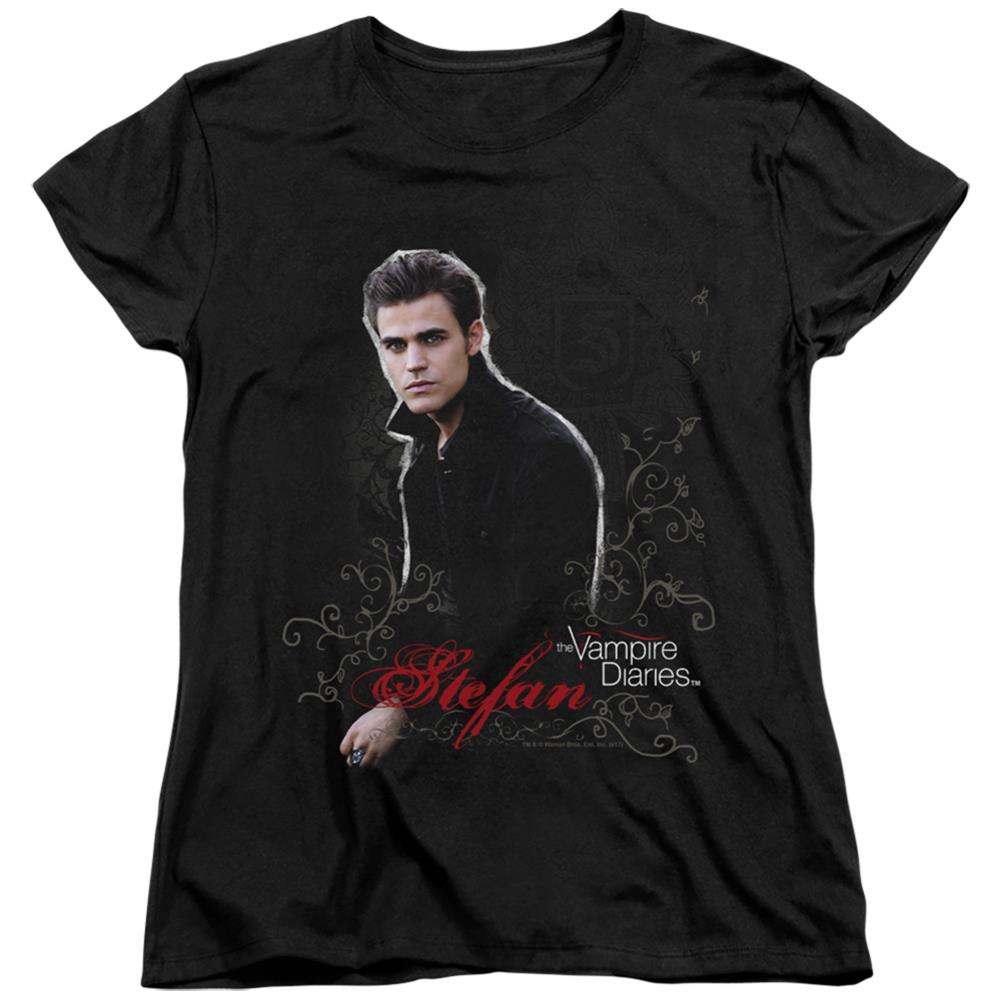The Vampire Diaries Stefan Women's 18/1 Cotton Short-Sleeve T-Shirt